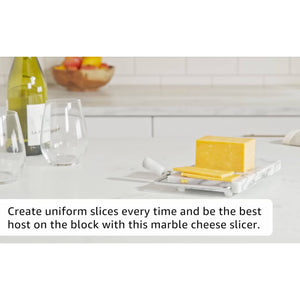 Fox Run Marble Cheese Slicer, 2 Replacement Wires, 8" x 5"