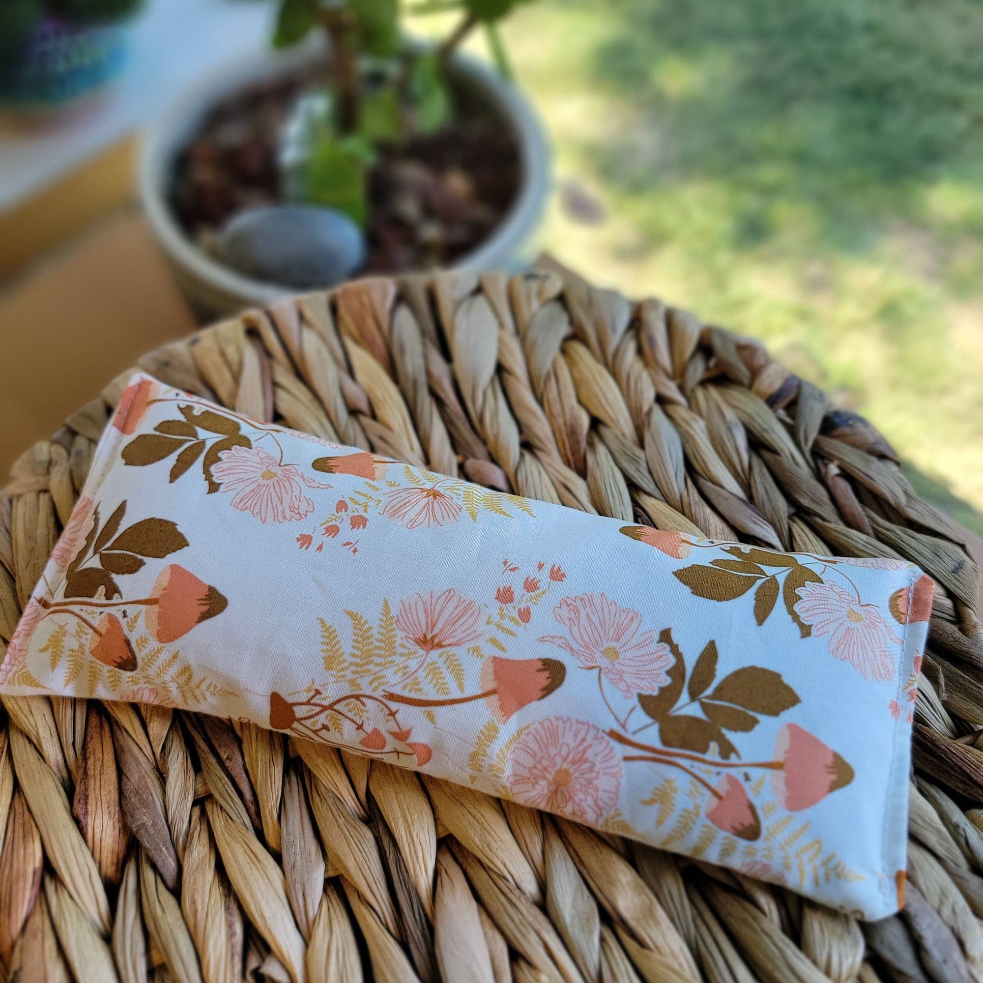 Forest Wildflowers (LAV)  Weighted Eye Pillow