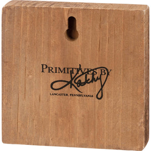 Cherry Pie Slice Block Sign