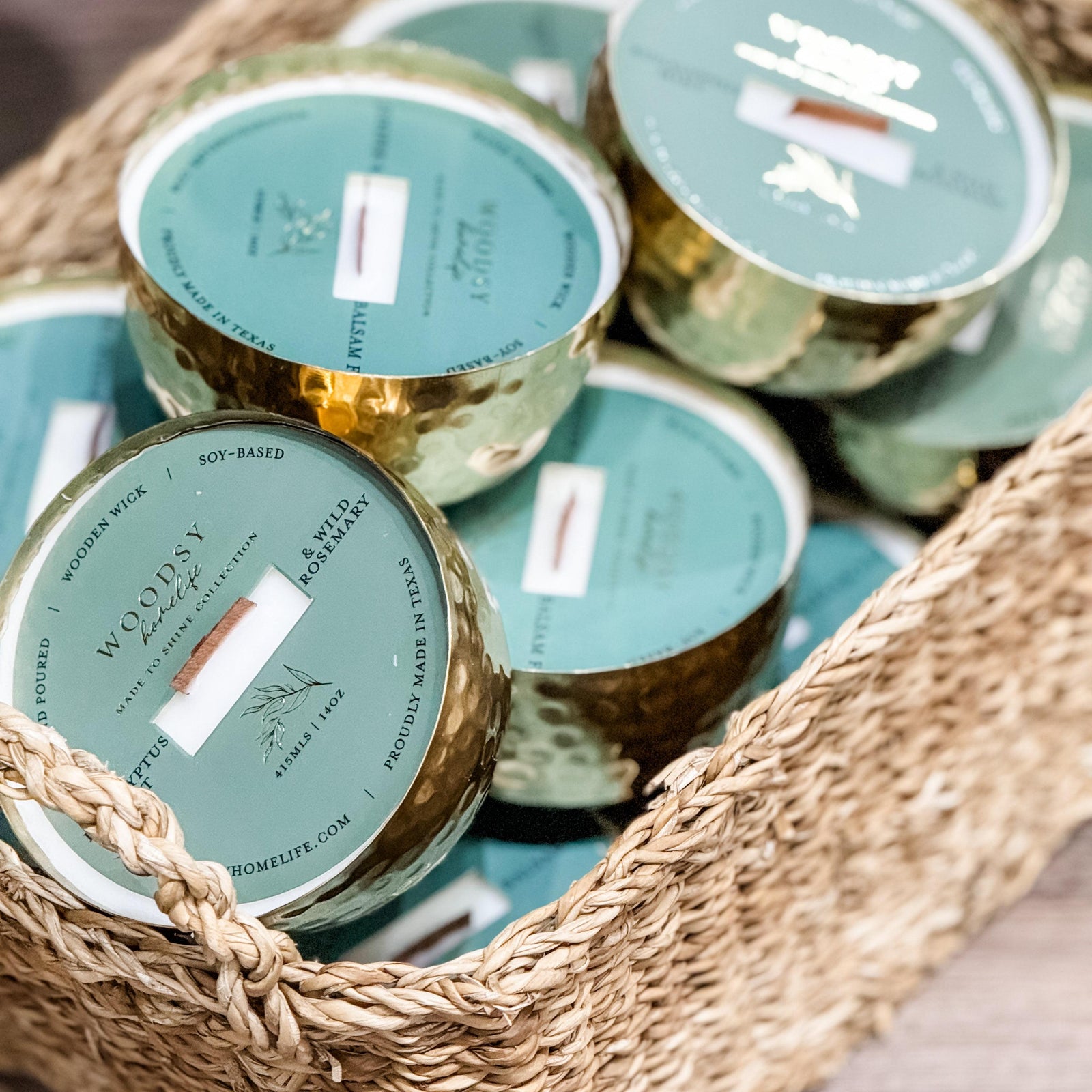 Brass 14oz Pure Soy Candle