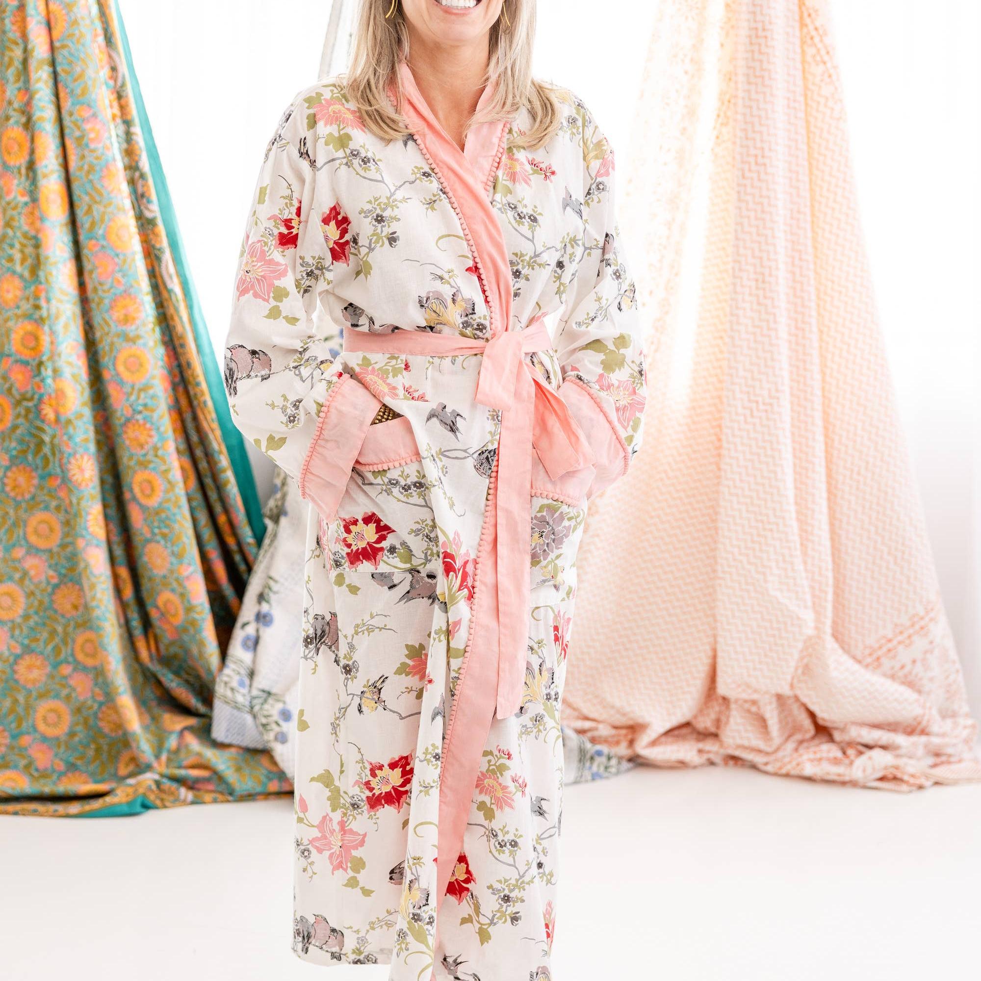 Floral Paradise Cotton Robe