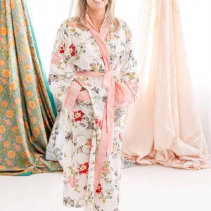 Floral Paradise Cotton Robe