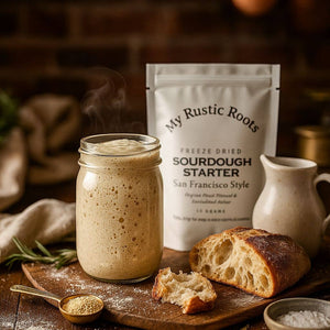 Organic, Non-GMO Sourdough Starter | Freeze Dried |  12gm