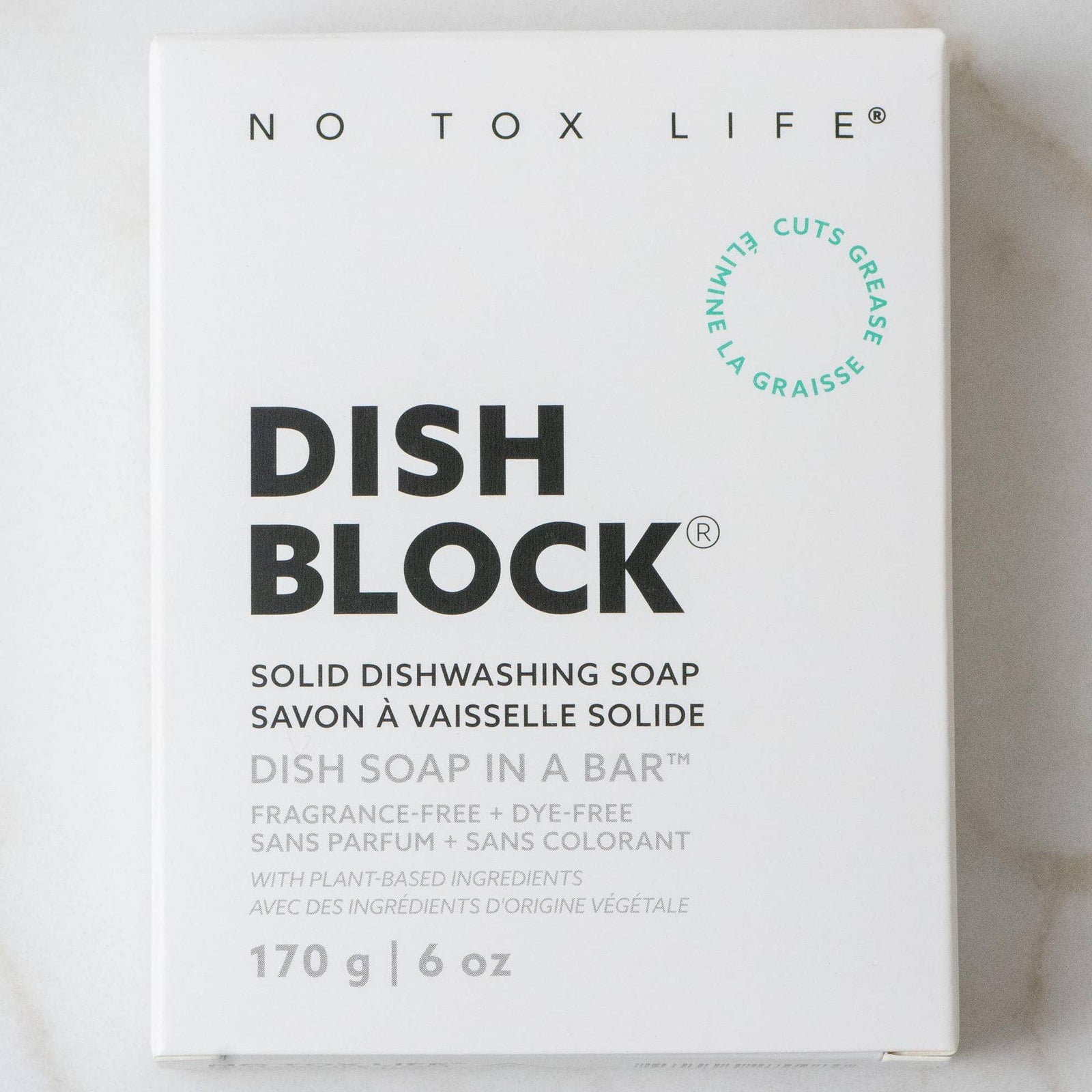 DISH BLOCK® solid dish soap  6 oz | 170 g