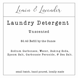 Refill Station Powder Laundry Detergent Unscented