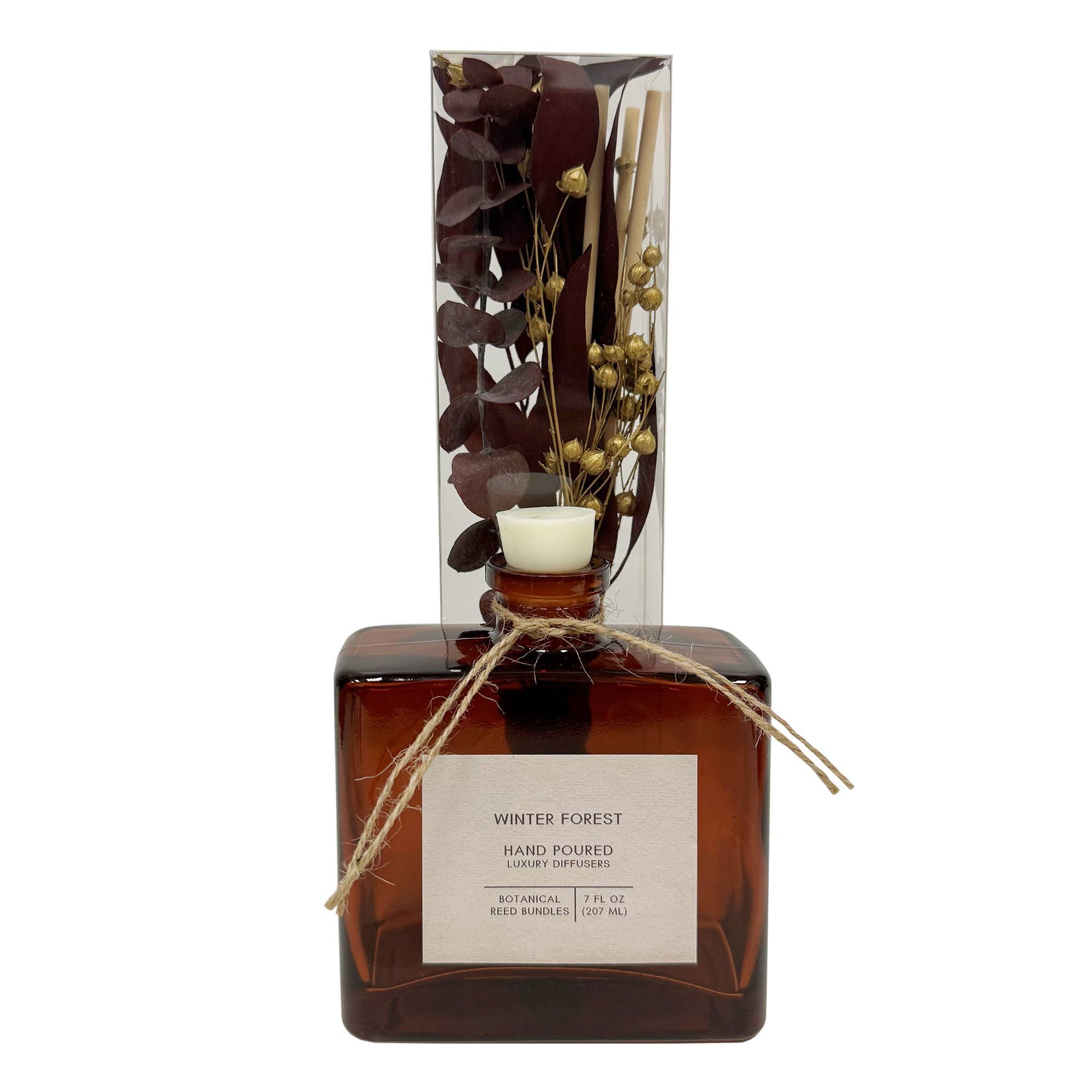 Winter Forest Bouquet Reed Bundle Fragrance Diffuser - Lemon & Lavender