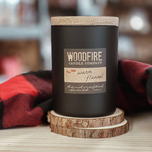 Black Wood Wick Soy Candles
