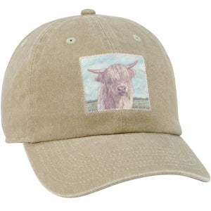 White Highland Baseball Cap