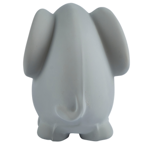 Elephant Natural Organic Rubber Teether, Rattle & Bath Toy