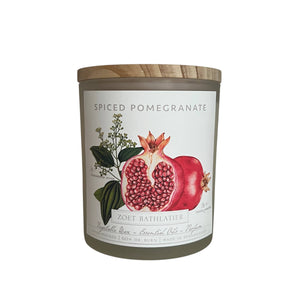 Spiced Pomegranate / Botanical Candle Collection