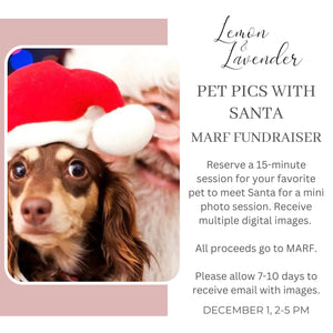 Pet Pics with Santa - Dec. 1st, 2-5 pm