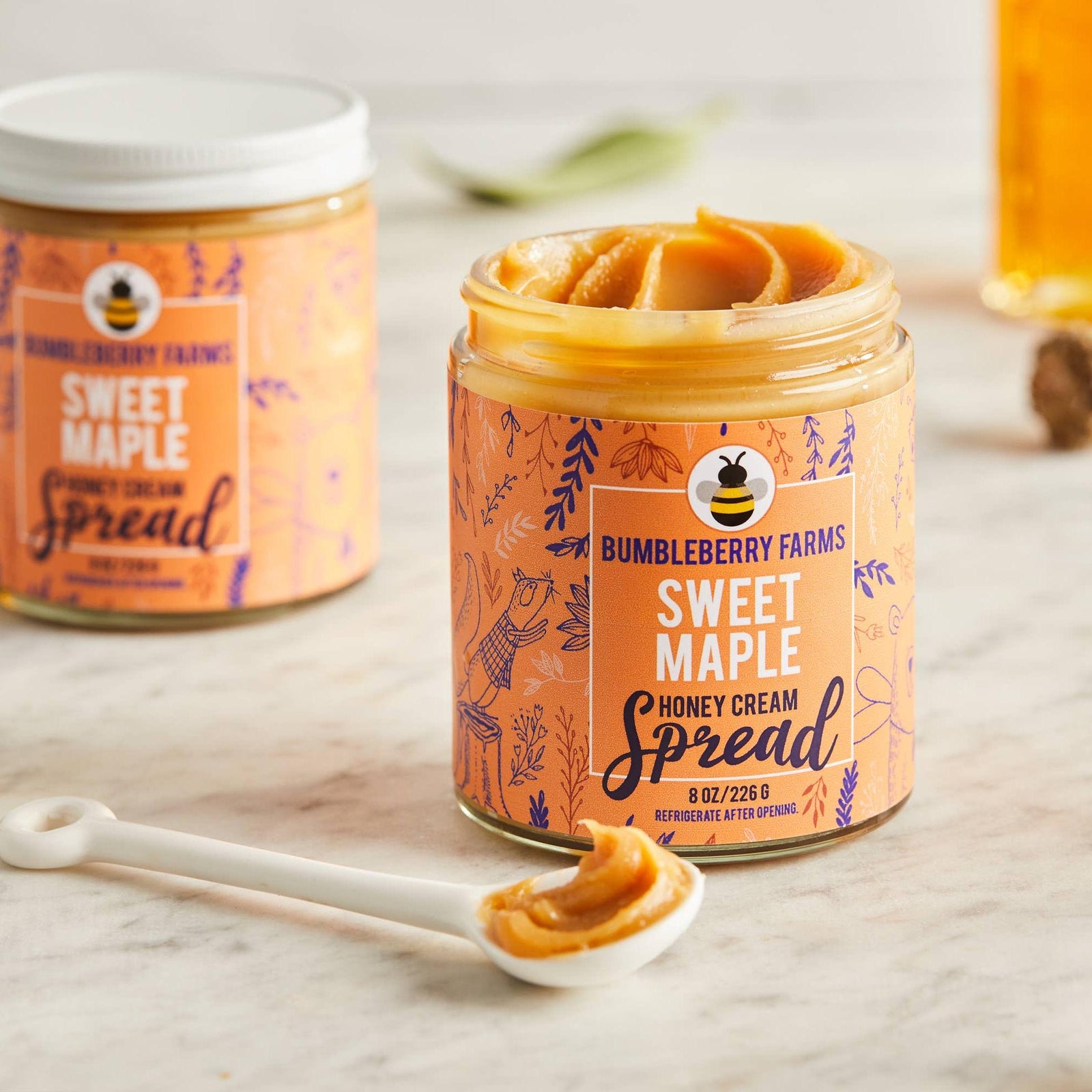Sweet Maple Honey Cream Spread
