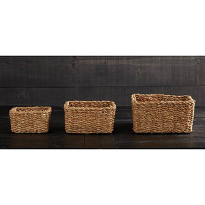 Seagrass Basket Set - Square