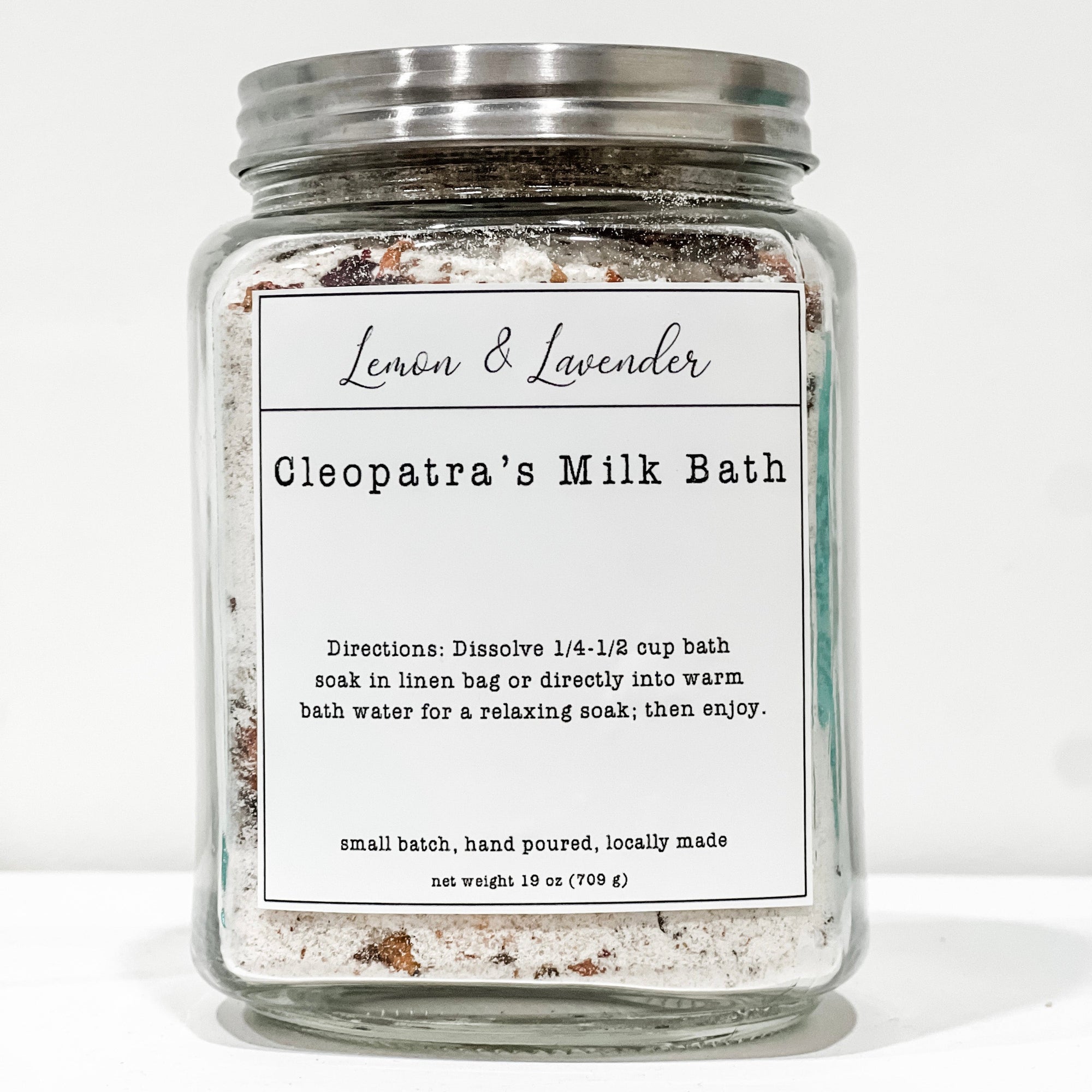 Cleopatra’s Milk Bath- Small Batch by Lemon & Lavender