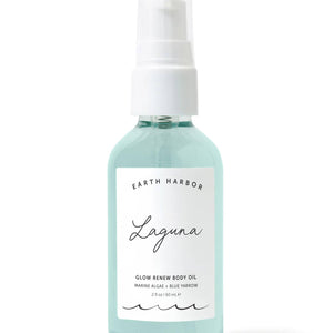 LAGUNA Glow Renew Body Oil: Marine Algae + Blue Yarrow