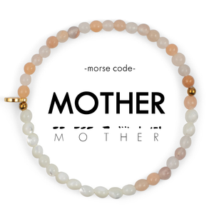Morse Code Bracelet | MOTHER: Jasper & Marble