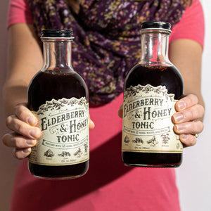 Elderberry and Honey Tonic