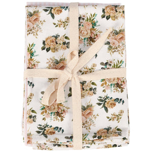 Cabbage Rose Napkin Set