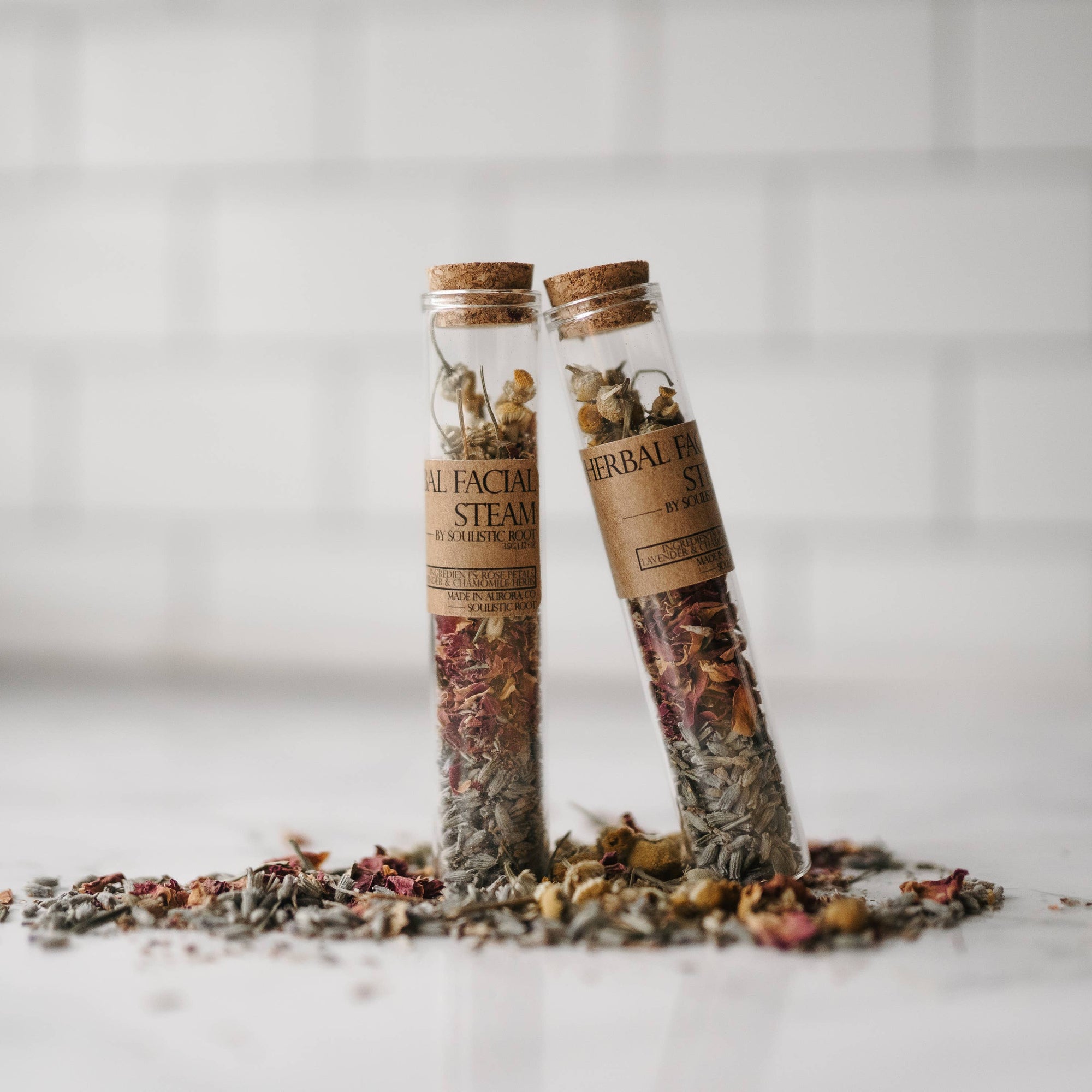 Herbal Facial Steam | Bath Tea with Dried Flowers and Herbs