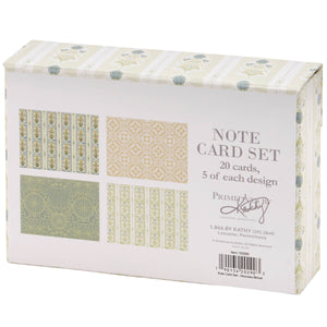 Nouveau Botanical Note Card Set
