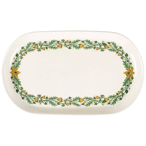 Oval Nouveau Botanical Platter