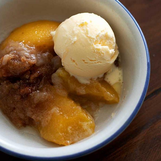 Peach Cobbler Homemade Baking Mix