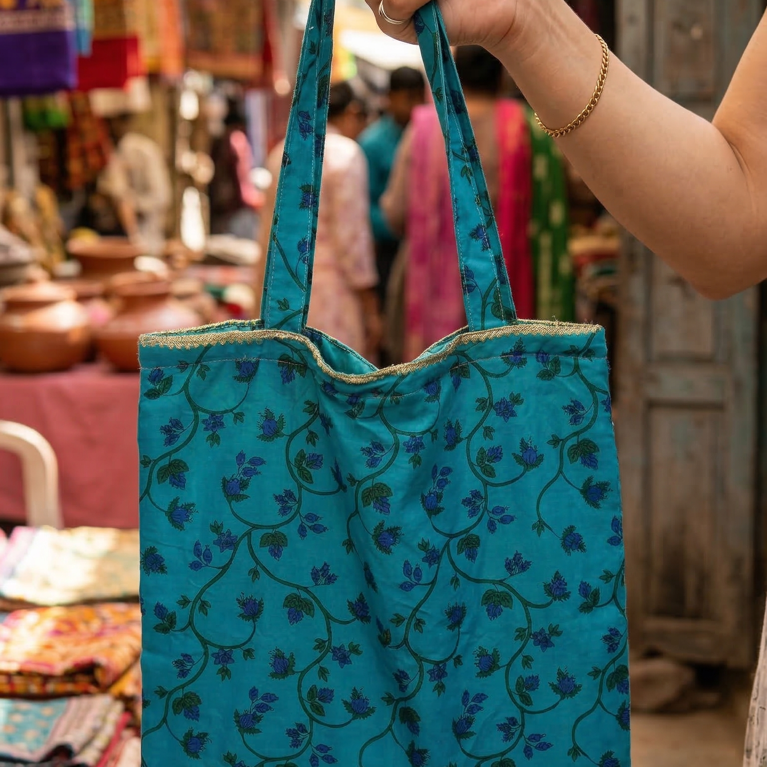 Handbag Daily Use Jhola Reusable Eco Friendly Carry Bags