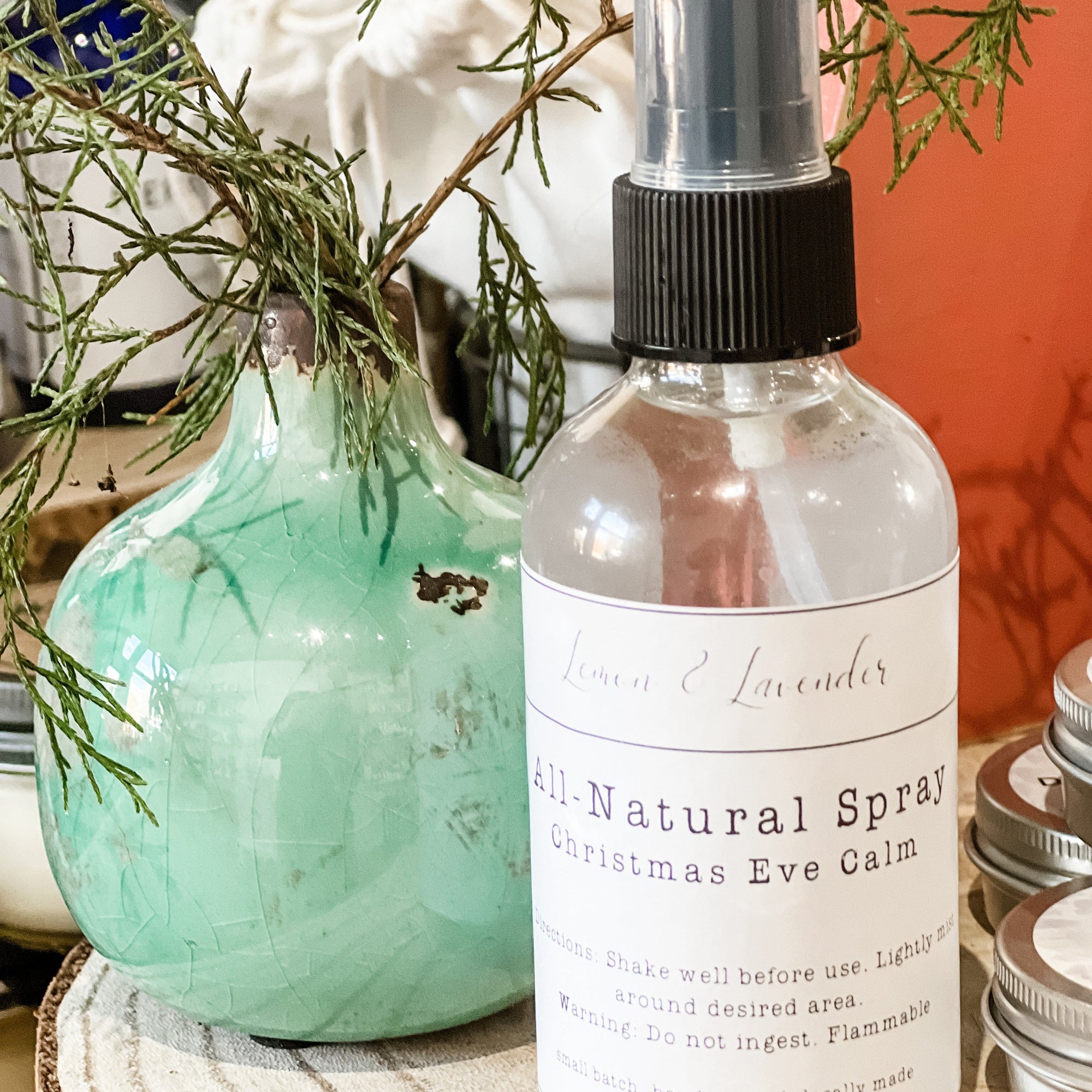 All-Natural Spray (Holidays) - Lemon & Lavender