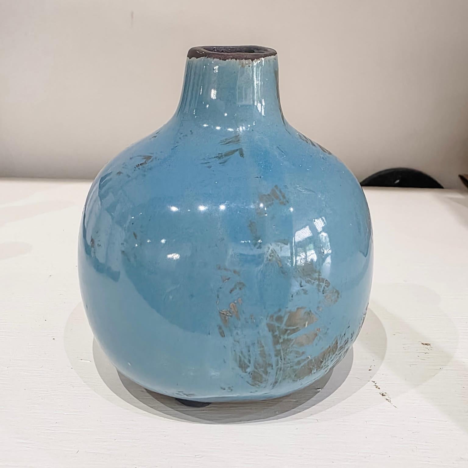 Glazed Ceramic Bud Vase
