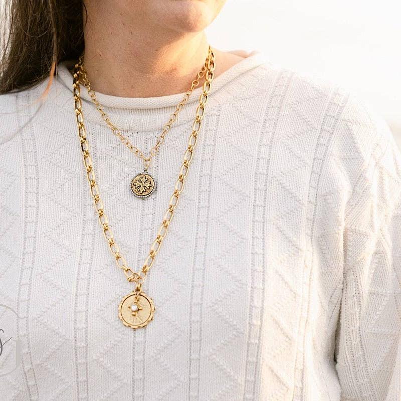 Adelaide Coin Necklace