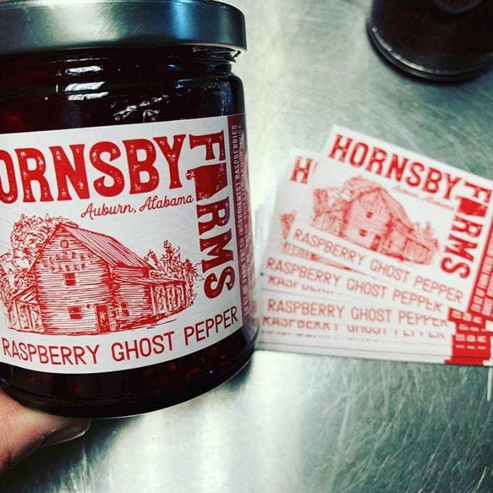Raspberry Ghost Pepper Jelly
