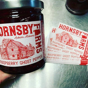 Raspberry Ghost Pepper Jelly