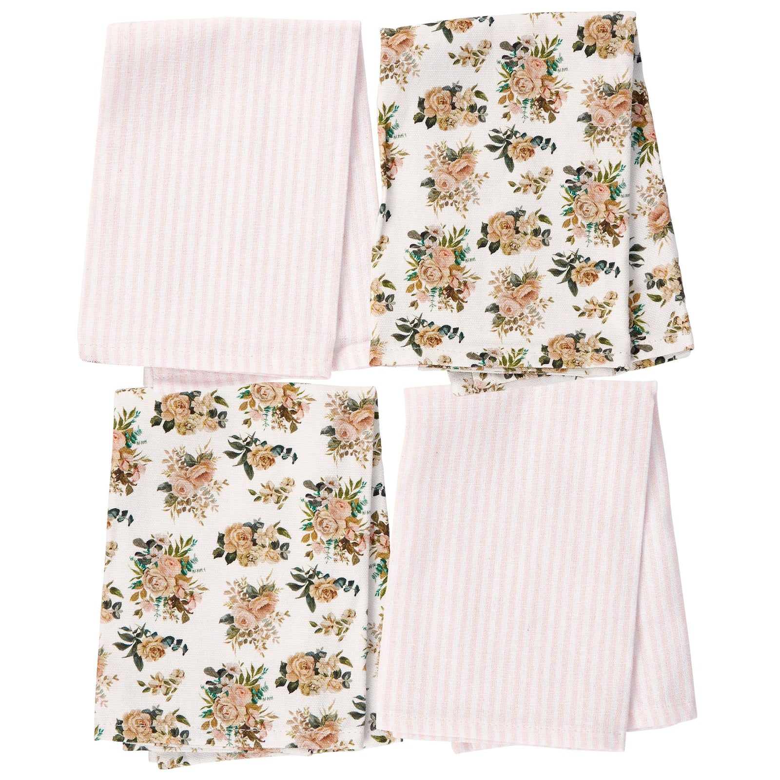 Cabbage Rose Napkin Set