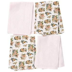 Cabbage Rose Napkin Set