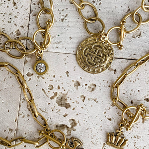 Sparkle in Your Eye Bracelet: Gold / 6.5”