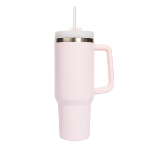 Blush Pink 40 oz Travel Tumbler