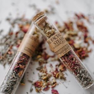 Herbal Facial Steam | Bath Tea with Dried Flowers and Herbs