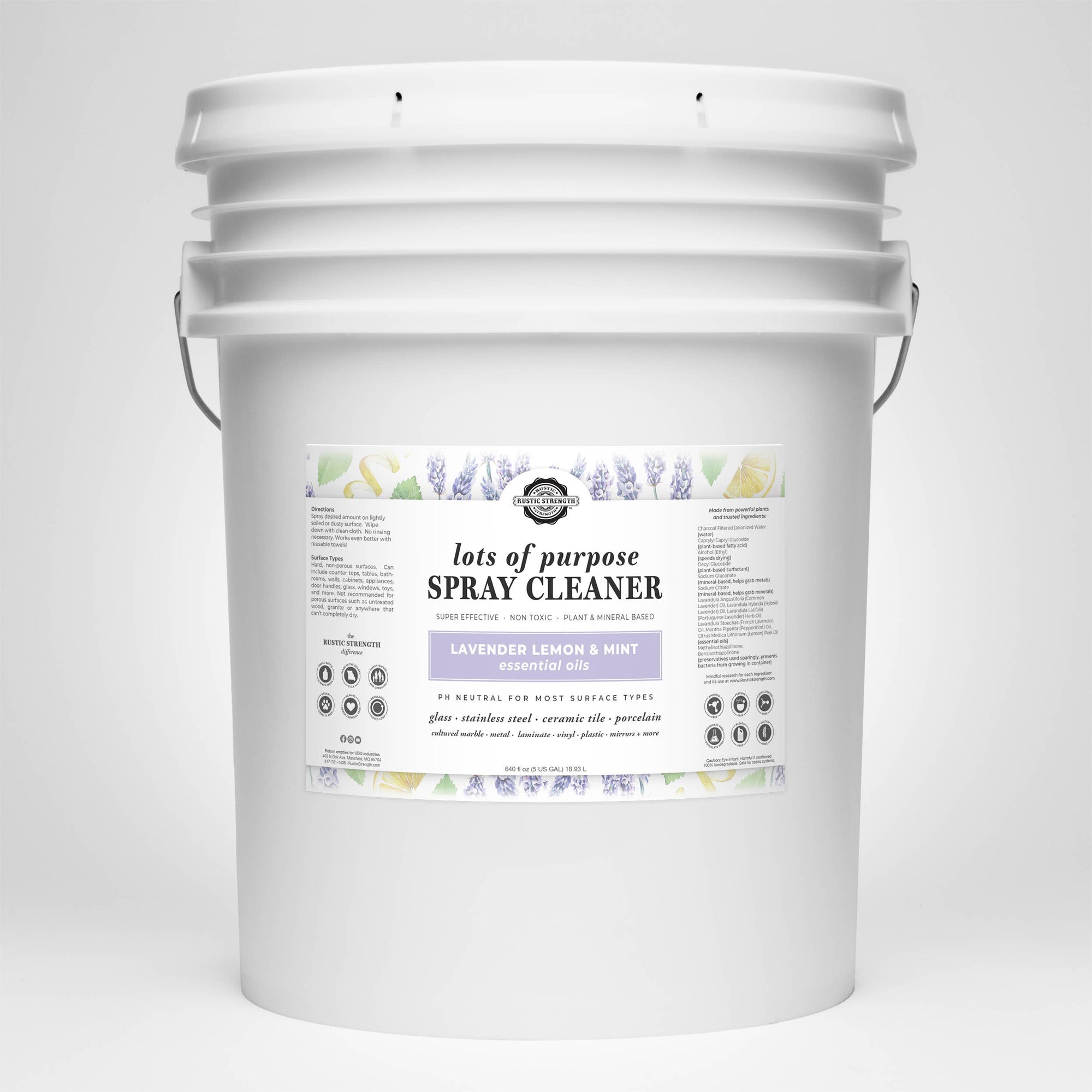 Refill by Ounce : Lots of Purpose Spray :Lemon Lime Orange Grapefruit