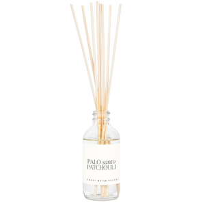 Palo Santo Patchouli Clear Reed Diffuser