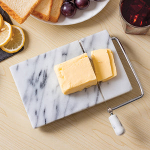 Fox Run Marble Cheese Slicer, 2 Replacement Wires, 8" x 5"