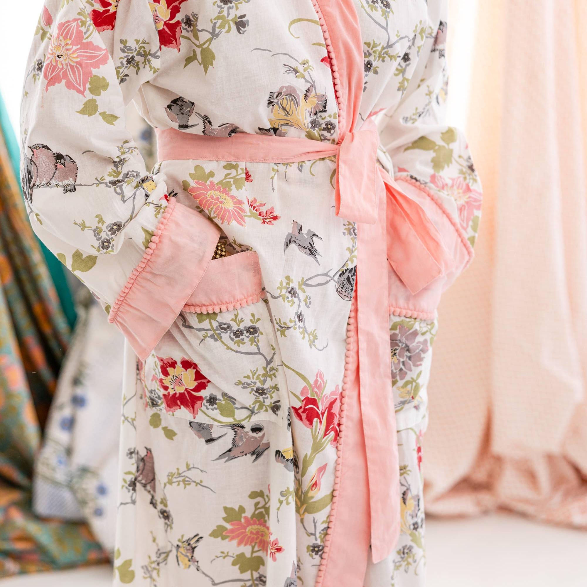 Floral Paradise Cotton Robe