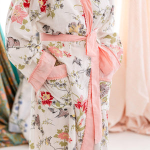 Floral Paradise Cotton Robe