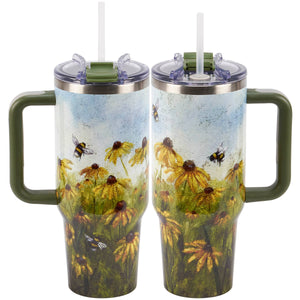 Black Eyed Susan Travel Mug