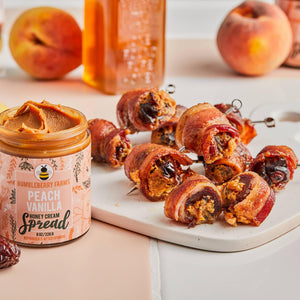 Peach Vanilla Honey Cream Spread