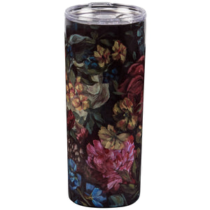 Moody Floral Coffee Tumbler