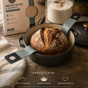 Bread Sling for Dutch Oven Baking, 2-Arm, 2-Pack