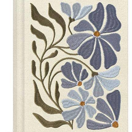 Fabric Journal Flower Market Aster