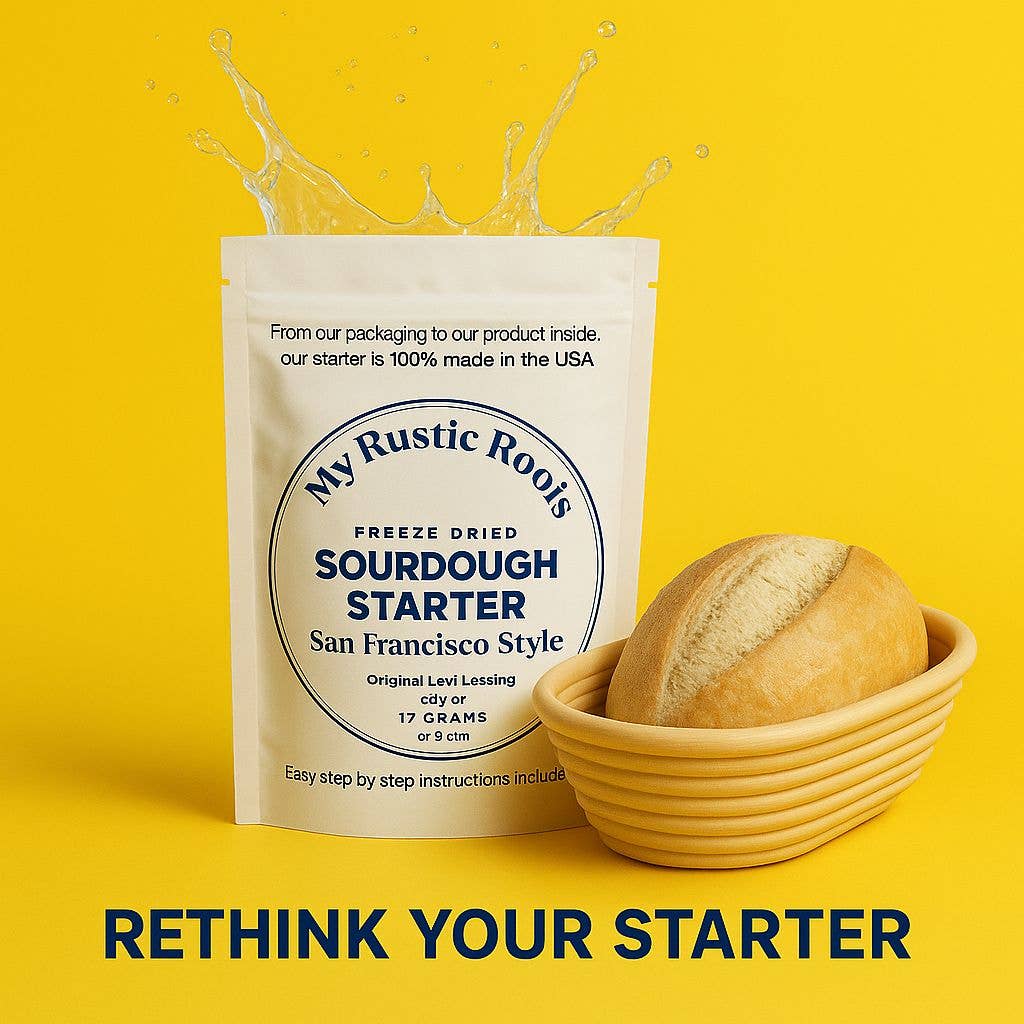 Organic, Non-GMO Sourdough Starter | Freeze Dried |  12gm
