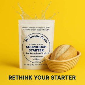Organic, Non-GMO Sourdough Starter | Freeze Dried |  12gm