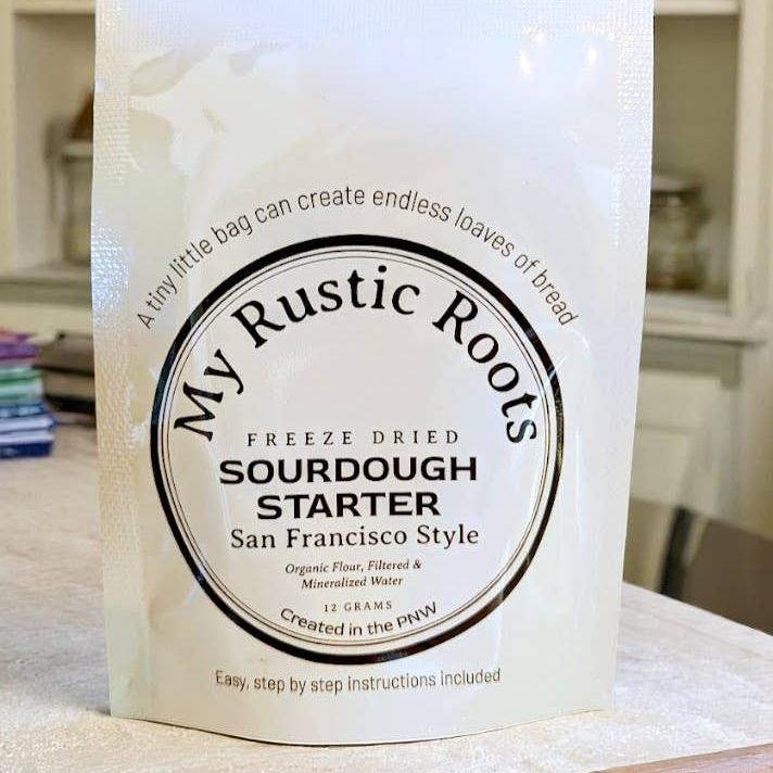 Organic, Non-GMO Sourdough Starter | Freeze Dried |  12gm